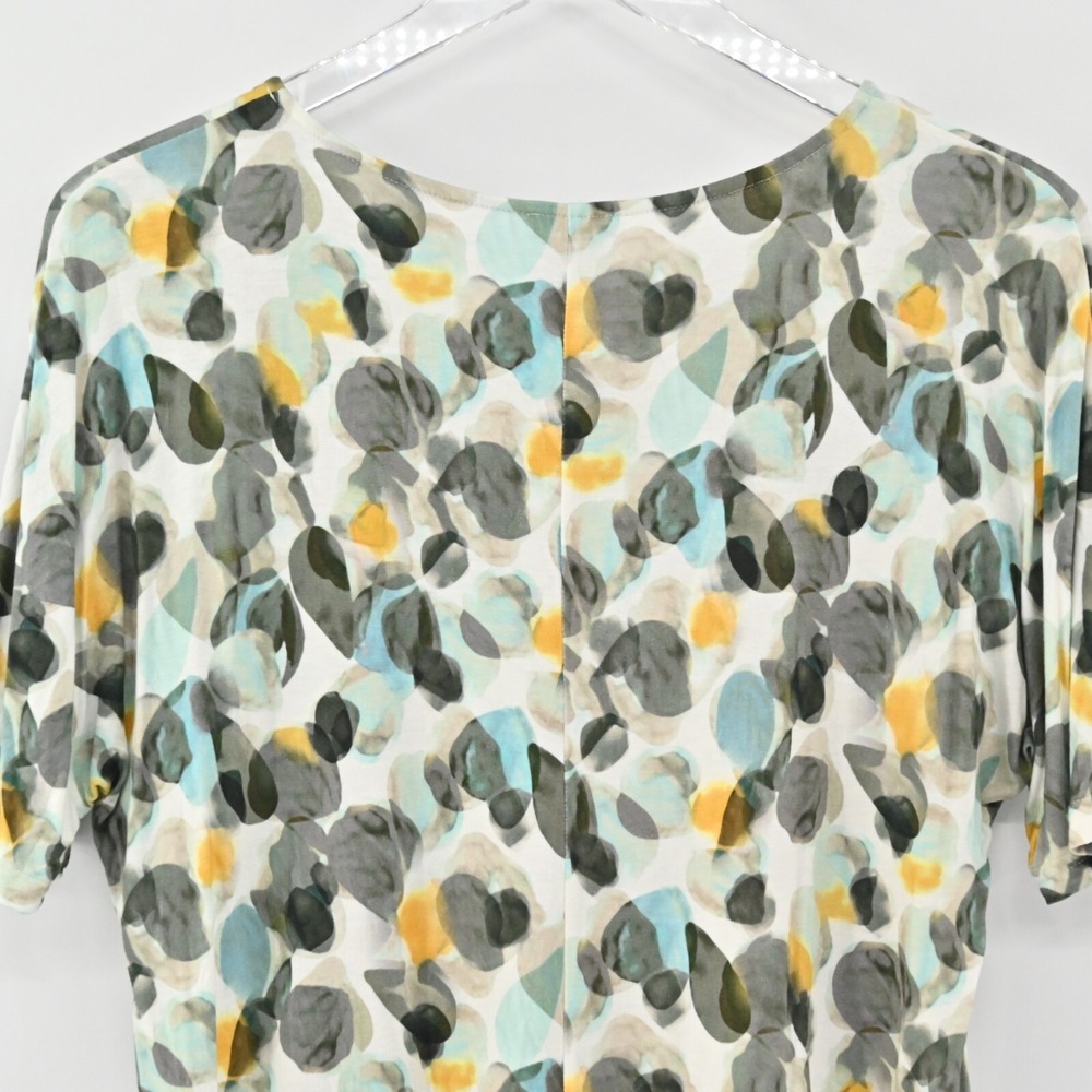 Gerry‎ Weber Green Top Womens Size 6 Abstract Print Lightweight Comfy Matrure - Picture 10 of 11